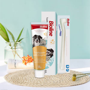 पालतू दंत चिकित्सा देखभाल एंजाइमेटिक टूथपेस्ट कुत्ते दांतों के लिए दांत ब्रश एंजाइम टूथपेस्ट - Product Image 3