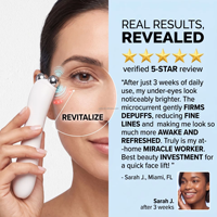 Appareil de massage facial Uyisi, baguette de lifting pour le visage, micro-courant pour les yeux et les lèvres, rouleau chauffant, masseur pour les cernes