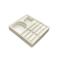 Insert en pulpe moulé sur mesure à compartiments multiples, grille séparatrice pour emballage intérieur de boîtes cosmétiques, d'outils et de cadeaux