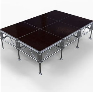 ESI Escenario de aluminio portátil con refuerzos de acero Pantalla de armadura de uso marino anticorrosión - Product Image 1