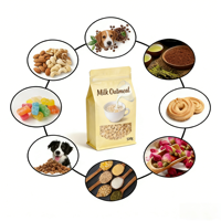 Sacs refermables à fond plat, sur mesure, résistants à l'humidité, de qualité alimentaire, adaptés au café en grains et à l'emballage d'autres aliments.