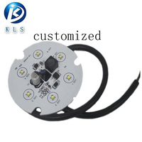 Cartes de circuits imprimés LED personnalisées vierges, pièces d'assemblage de circuits électroniques, matériau FR4, cuivre 3oz, certifié ROSH, service clé en main