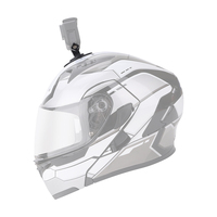 Pour Insta360 X4 support de caméra Base adhésive Flexible support d'autocollant Base de casque de moto pour Gopro Hero 13 12 11 caméra d'action