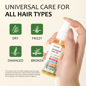 Huile Essentielle Capillaire au Romarin Marque Blanche OEM, Formule Herbal 7-en-1, Spray Revitalisant pour Cheveux Lisses et Forts, 40ml - Product Image 4