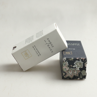 Boîte en carton FSC en coton pour huile visage et produits de soin de la peau de marque