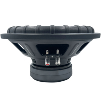 Niveau d'entrée 800W 2.5 pouces colle noire double bobine 4 + 4 Ohms panier en acier 12 pouces Subwoofer haut-parleur pour voiture camion moteur haut-parleur