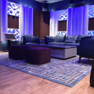 Moquette insonorisante à motif personnalisé pour salle de théâtre, diffusion en direct, avec caractéristiques d'absorption acoustique et d'absorption des chocs - Product Image 3