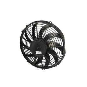 VA09-AP12/C-54S PKSL 12V DC 280mm 8.5A 885CFM Vehicles Bus Car Air Conditioner Evaporator Brushed Axial Cooling Fan
