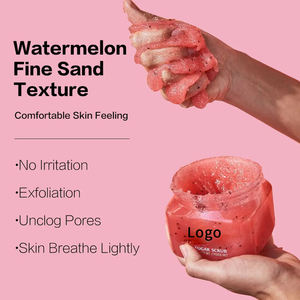 OEM Natural Body Scrub Esfoliante Hidratante Efeitos Anti-Oxidação Contendo Sal do Mar Morto Aloe Vera Vitamina C Glicerina - Product Image 3