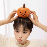 Mainan Boneka Halloween Baru Dekorasi Hantu Pabrik Labu Mini dari Mesin Cakar