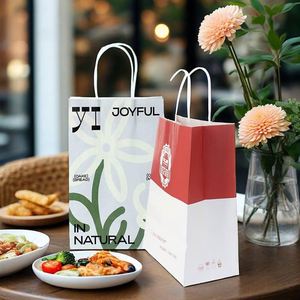Bolsas de Papel para Panadería y Galletas Clásicas Personalizadas y Reciclables, Precio al por Mayor, Bolsa Kraft para Llevar con Opciones de Marca - Product Image 2