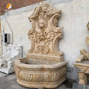 <span class=keywords><strong>Fontaine</strong></span> murale en marbre de style européen antique MILY avec tête de lion pour la décoration de jardin - Product Image 2