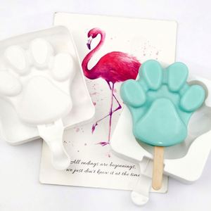 Molde de silicona ecológico con logo personalizado, diseño de pie de una sola forma, para helados, sin estampado, libre de BPA, OEM/ODM - Product Image 2