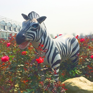 Modello Animale di Alta Qualità a Grandezza Naturale, Zebra Animatronica 3D in Vendita per Parchi di Divertimento - Product Image 1