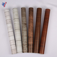 Revêtement adhésif en vinyle imitation bois Jinyi W1505, imperméable, pour salle de bain, cuisine, tiroir, étagère, table, papier peint