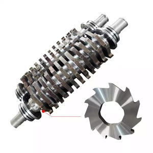 Broyeur à un seul arbre pour déchets solides municipaux en plastique, fabriqué en Chine, à prix abordable, à vendre - Product Image 4