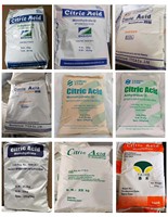 Acide citrique monohydraté de haute qualité, acide citrique anhydre, acide citrique de qualité alimentaire, additifs alimentaires, prix d'usine
