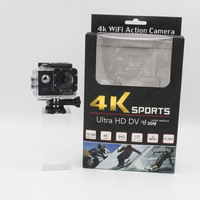 Caméra sous-marine extérieure X127, mini caméra sportive, enregistrement vidéo 1080p, caméra d'action ultra HD WiFi 4K, étanche
