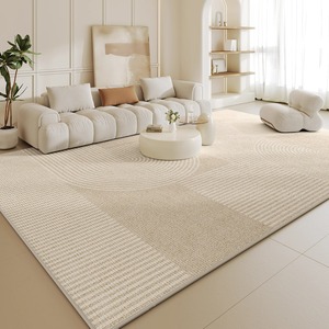 Alfombra Rectangular Abstracta de Fibra de Poliéster Antideslizante para Sala de Estar o Dormitorio, Alfombra de Gran Tamaño, Estilo Moderno, Decoración del Hogar - Product Image 3