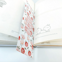 Pembatas buku kartun Anime tahan air lucu berperekat pabrikan kustom