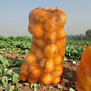 Emballage personnalisé 25kg 30kg Sacs à mailles PP pour pommes de terre oignons avec <span class=keywords><strong>dessin</strong></span> - Product Image 4
