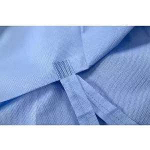 Bata quirúrgica de protección avanzada de grado <span class=keywords><strong>m</strong></span>édico suave altamente repelente de fluidos ropa de protección <span class=keywords><strong>m</strong></span>édica SMS de 3 capas - Product Image 5