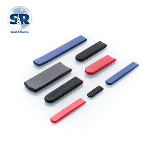 Plastic Handle <b>Injection</b> Molded <b>Valve</b> Sleeve Rubber Flat Rectangular Industrial Machinery Use - Product Image 5