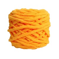 Fil épais monofilament en mélange acrylique et fibre de bambou pour tricot, couvertures, chaussons au crochet, écharpes et bonnets - Fabricant