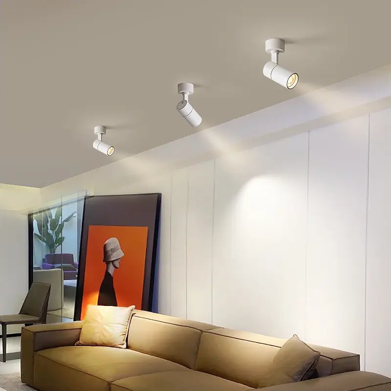 Surface Spotlight Bedroom Living Room Background Down Lighting Nordic COB Ceiling Downlight