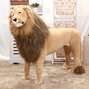 Peluche <span class=keywords><strong>Lion</strong></span> Super Douce Simulée, Figurine du <span class=keywords><strong>Roi</strong></span> <span class=keywords><strong>Lion</strong></span>, Poupée Anti-Stress, Accessoire Photo, Décoration de Scène, Rembourrage Coton PP - Product Image 6