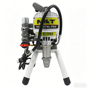 Pulvérisateur industriel sans air haute pression 1800W avec prise personnalisée, moteur sans balais 3,2L/min, tuyau de 15M, machine de pulvérisation de peinture en gros - Product Image 2