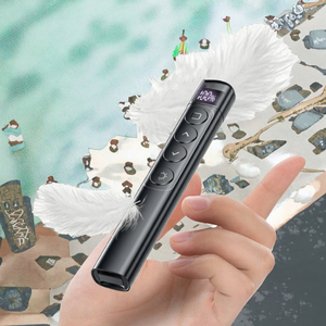 2.4GHz USB có thể sạc lại trình không dây con trỏ <span class=keywords><strong>laser</strong></span> màu đỏ PPT điều khiển từ xa bút PowerPoint trình bày trang điều khiển - Product Image 2