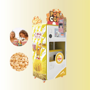 Máquina Expendedora <span class=keywords><strong>de</strong></span> Palomitas <span class=keywords><strong>de</strong></span> Maíz Comercial Totalmente Automática P-30 con Dispositivo Lector <span class=keywords><strong>de</strong></span> Tarjetas/Monedas/Fichas/Billetes/<span class=keywords><strong>Dinero</strong></span> en Efectivo - Product Image 1