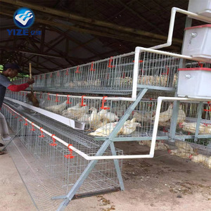 Bán Buôn Nhúng Nóng Mạ Kẽm Xếp Chồng Lên Nhau Lớp Lồng Gà Gia Cầm Coop Máy Móc Chăn Nuôi Gà Xây Dựng Trang Trại - Product Image 2