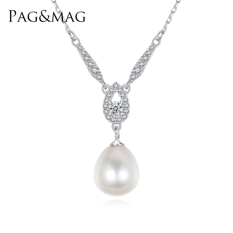CZCITY Fashion Jewelry Freshwater Pearl Silver