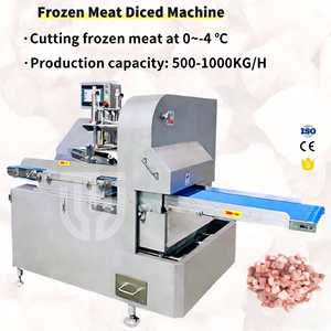 Cortadora Industrial Eléctrica Multifuncional de Alta Velocidad para Cortar en Cubos Jamón Ibérico, Queso, Alimentos para Mascotas y Carne - Product Image 3