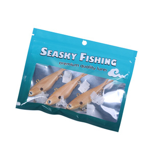 Leurre souple VIB Twintails 20g <span class=keywords><strong>9</strong></span>,5cm pour la pêche en mer, 16 couleurs, imprimé en 3D, appât souple en plomb pour saumon, <span class=keywords><strong>3x</strong></span> Stock - Product Image 4