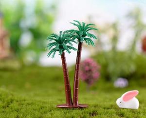 Cây Cảnh Trang Trí Nhân Tạo PVC Cây Cọ Đồ Chơi Cây Dừa Thu Nhỏ - Product Image 4