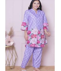 Tela para correr con diseño Floral de rayón viscosa de alta calidad, Ideal para sastrería, túnicas Kurtas para mujer y colecciones de vestidos de verano - Product Image 4