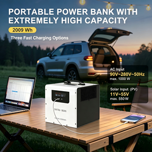 DATOU Portable Power Station Battery 1000W 2000Wh Lightweight <b>Solar</b> <b>Generator</b> Power Storage Emergency Power Supply JC 1020 <b>Solar</b> - Product Image 2