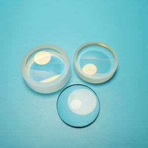 Lente de Enfoque Láser de Fibra Óptica CCJC, Diámetro 8mm, Distancia Focal 25mm, Asférica, <span class=keywords><strong>Plano</strong></span> Convexa, Menisco <span class=keywords><strong>Fresnel</strong></span>, Cristal Anti-Reflejante, Acromática - Product Image 1