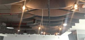 Panneaux acoustiques sur mesure avec conception de nuage et de déflecteur Modèle 3D et conception graphique pour une performance acoustique optimale - Product Image 2