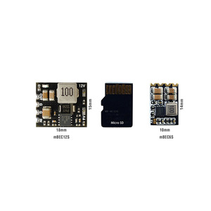 MICRO BEC โมดูลแปลงแรงดันไฟฟ้าแบบสเต็ปดาวน์ ช่วงแรงดันไฟฟ้าเข้ากว้าง 6-60V 2-12S แรงดันไฟฟ้าออกสามช่อง 5V 9V 12V ตัวควบคุมแรงดันไฟฟ้าแบบปรับได้สำหรับเครื่องบินบังคับวิทยุ - Product Image 2