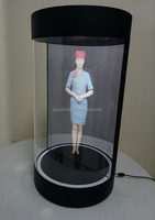 Pantalla LCD Transparente 3D de 32 Pulgadas, Equipo de Publicidad, Proyector de Hologramas para Educación en Interiores, Proveedor OEM