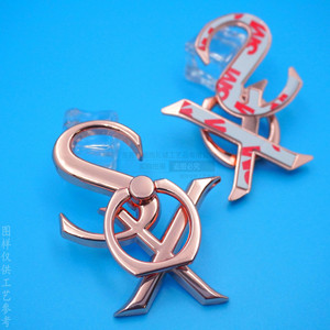 Custom Metal Ring <b>Holder</b> Electroplated Zinc Alloy Rose Gold Adjustable Desktop Stand For <b>Tablet</b> - Product Image 3