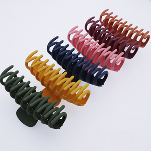Pince à cheveux professionnelle de 11 cm, robuste, à griffes, effet givré, pour cheveux épais, volumineux et bouclés - Product Image 3