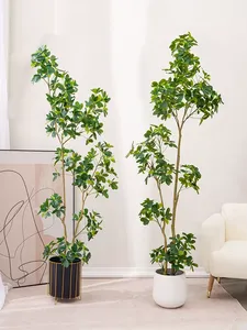 Venta al por mayor PE PVC plantas artificiales decorativas Schefflera <span class=keywords><strong>arboricola</strong></span> árboles para la decoración interior y exterior - Product Image 5