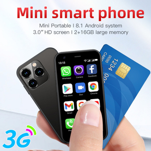 [Có sẵn] Điện thoại thông minh siêu nhỏ XS15 3G <span class=keywords><strong>WCDMA</strong></span> 2GB 16GB Android 8.1 Dual Sim 1000mAh <span class=keywords><strong>WIFI</strong></span> Hotspot - Product Image 2