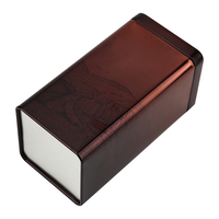 Boîte en métal carrée personnalisée pour le stockage de bonbons et de biscuits, emballage cadeau en métal recyclable avec présentoir promotionnel et commandes personnalisées acceptées