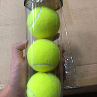 Ballons de padel de style tournoi, 57 % laine importée, 3 pièces/Seau, haute élasticité, durables, fournis directement par l'usine